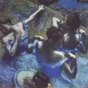 <it>Danseuses bleues</it>, E. Degas - crédits :  Bridgeman Images 