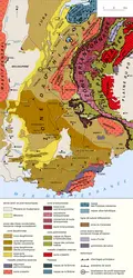 Structure des Alpes occidentales - crédits : Encyclopædia Universalis France