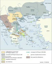 Macédoine antique - crédits : Encyclopædia Universalis France