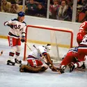 Hockey sur glace : États-Unis-U.R.S.S., jeux Olympiques de 1980 - crédits : Steve Powell/ Getty Images