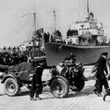 Débarquement de Klaipéda - crédits : Central Press/ Hulton Archive/ Getty Images