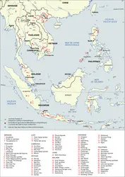 Asie du Sud-Est : préhistoire et protohistoire - crédits : Encyclopædia Universalis France