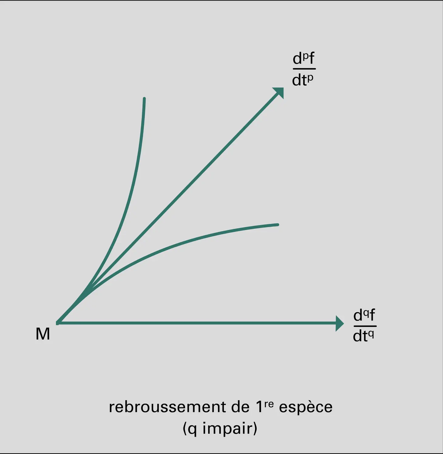 Points de rebroussement - vue 1