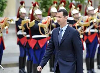 Bachar al-Assad - crédits : Louai Beshara/ AFP