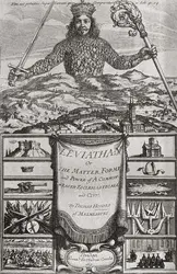 <em>Léviathan</em>, T. Hobbes - crédits : Universal History Archive/ Universal Images Group/ Getty Images