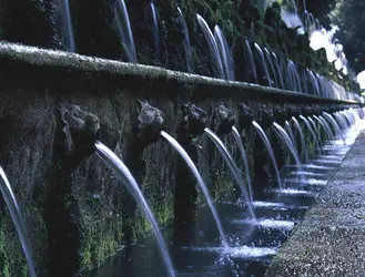 Villa d'Este, Tivoli, Cent-Fontaines - crédits :  Bridgeman Images 