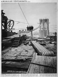 Pont de Brooklyn, 1867 - crédits : Hulton Archive/ Getty Images