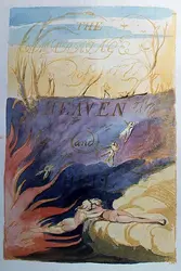 <it>Le Mariage du Ciel et de l'Enfer</it> de William Blake - crédits :  Bridgeman Images 