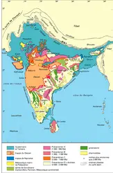 Géologie du Sri Lanka - crédits : Encyclopædia Universalis France
