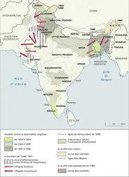 Inde, indépendance et partition - crédits : Encyclopædia Universalis France