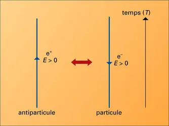 Interprétation de Feynman - crédits : Encyclopædia Universalis France