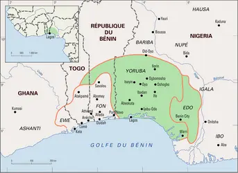 Bénin : les peuples et leurs voisins. - crédits : Encyclopædia Universalis France
