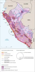 Pérou : territoire et population - crédits : Encyclopædia Universalis France