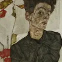 <it>Autoportrait</it>, E. Schiele - crédits : Erich Lessing/ AKG-images