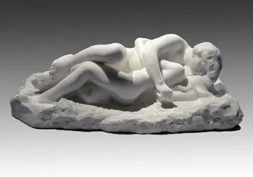 <it>Amour et Psyché</it>, A. Rodin - crédits : AKG-images