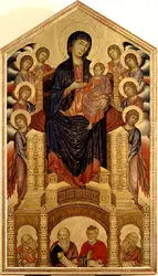 <it>Vierge en Majesté</it>, G. Cimabue - crédits :  Bridgeman Images 