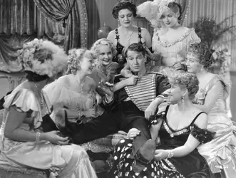 <it>La Veuve joyeuse</it>, E. Lubitsch - crédits :  Hulton Archive/ MoviePix/ Getty Images