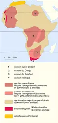 Socles africains - crédits : Encyclopædia Universalis France