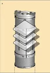 Bobine supraconductrice à haute homogénéité - crédits : Encyclopædia Universalis France