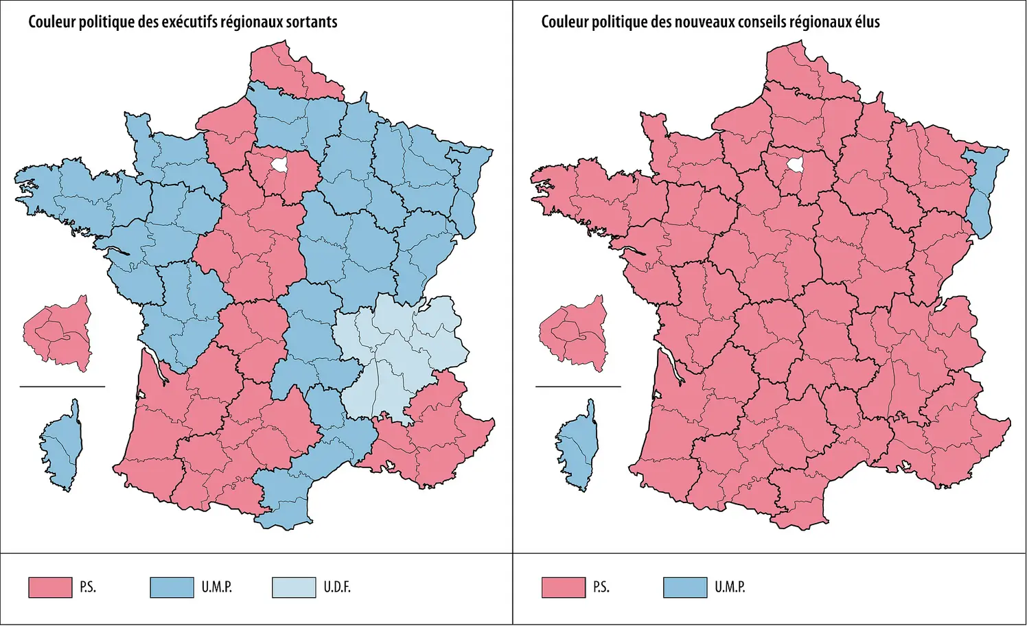 France : élections régionales de 2004