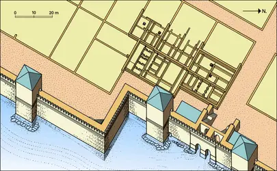 Muraille punique - crédits : Encyclopædia Universalis France