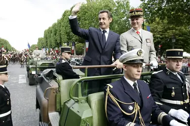 Nicolas Sarkozy - crédits : Pool Interagences/ Gamma-Rapho/ Getty Images