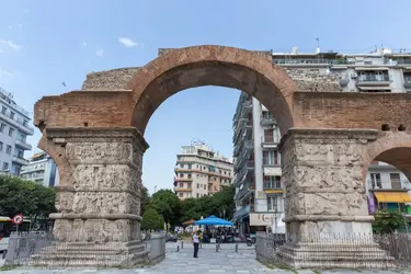 Arc de Galère, Thessalonique - crédits : Marco Verch/ FLickr ; CC BY 2.0 