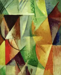 <em>Une fenêtre</em>, R. Delaunay - crédits : AKG Images