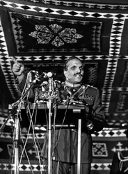 Zia Ul Haq, 1980 - crédits : Central Press/ Hulton Archive/ Getty Images