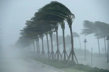 Cyclone Irma à Fort Lauderdale (Floride) - crédits : Chip Somodevilla/ Getty Images