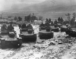 Contre-offensive grecque, hiver 1941 - crédits : Keystone/ Hulton Archive/ Getty Images