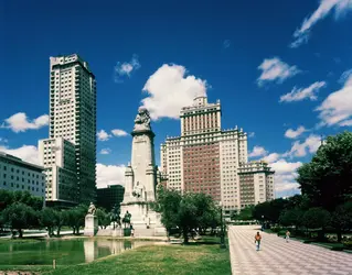 Place d'Espagne à Madrid - crédits : Oliver Benn/ The Image Bank/ Getty Images