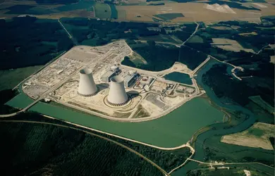 Centrale nucléaire de Nogent-sur-Seine, France - crédits :  Patrick Aventurier/ Gamma-Rapho/ Getty Images