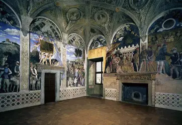 <it>La Chambre des époux</it>, A. Mantegna - crédits :  Bridgeman Images 