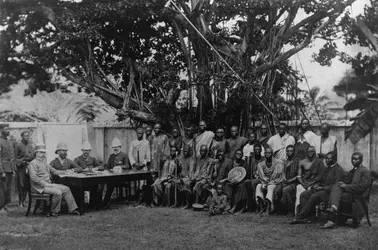 L'administration coloniale au Nigeria - crédits : Hulton Archive/ Getty Images