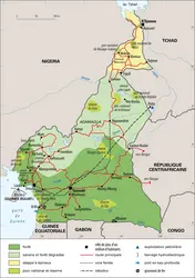 Cameroun : milieux naturels et communication - crédits : Encyclopædia Universalis France