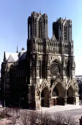 Cathédrale de Reims, le portail - crédits :  Bridgeman Images 