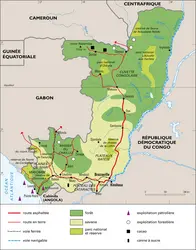 Congo : milieux et ressources - crédits : Encyclopædia Universalis France