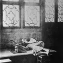 Opiomane en Chine, XIX<sup>e</sup> siècle - crédits : Hulton Archive/ Getty Images
