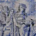 Azulejos représentant <it>Apollon et les Muses</it> - crédits : H. Champollion/ AKG-images