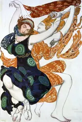 <it>Deux Bacchantes</it>, L. Bakst - crédits : Photos.com/ Jupiterimages