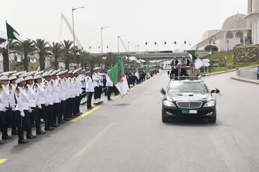 Soixantième anniversaire de l’indépendance de l’Algérie, 2022 - crédits : Algerian Presidency / Anadolu Agency/ Anadolu Agency/ AFP