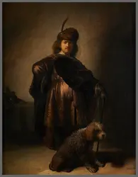 <it>Autoportrait en costume oriental</it>, Rembrandt - crédits : Paris Musées ; CC0