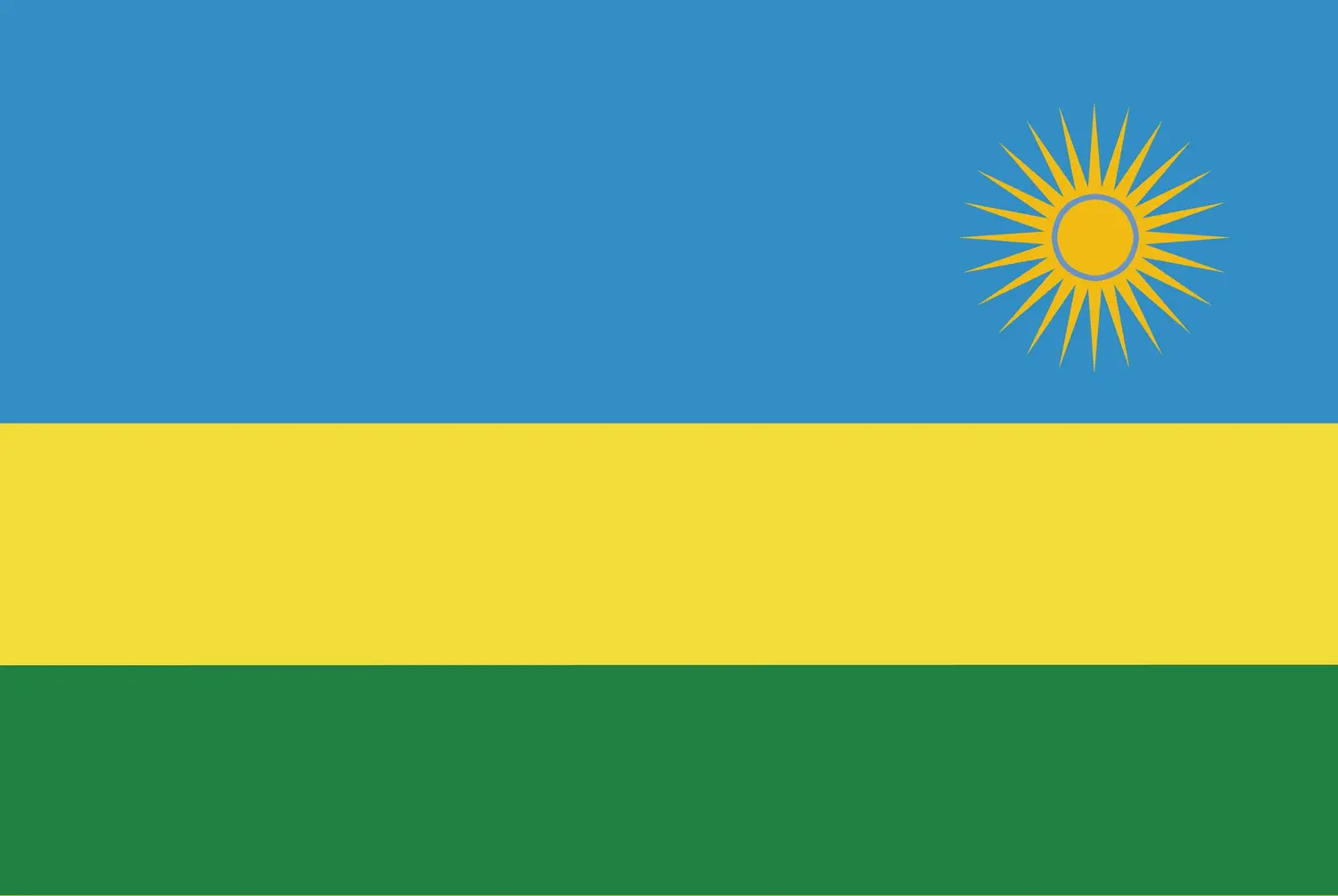 Rwanda : drapeau