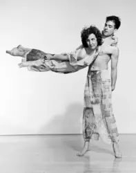 Trisha Brown et Stephen Petronio - crédits : Jack Mitchell/ Getty Images