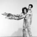 Trisha Brown et Stephen Petronio - crédits : Jack Mitchell/ Getty Images