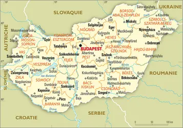 carte administrative - crédits : Encyclopædia Universalis France