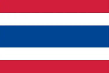 Thaïlande : drapeau - crédits : Encyclopædia Universalis France