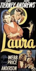 Laura, d'Otto Preminger, 1944, affiche - crédits : 20th Century Fox/ Album/ AKG/ D.R.