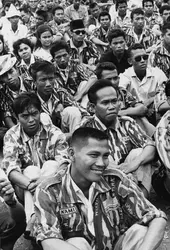 Anticommunistes indonésiens - crédits : Keystone/ Hulton Archive/ Getty Images